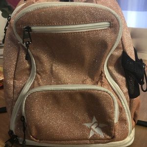 Rebel backpack rose gold